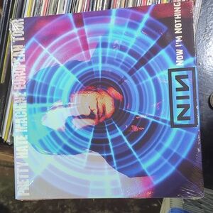 Nine inch Nails*Now that I'm nothing" live white vinyl LP